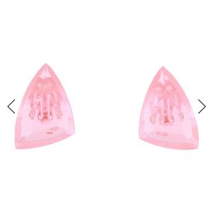 Monies Pink Geometric Earrings